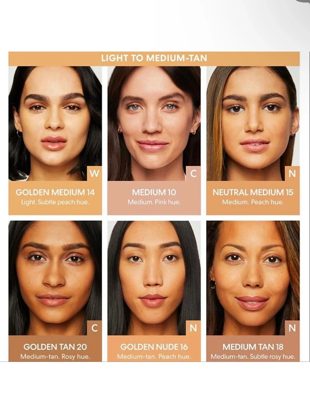bareMinerals Original Loose Powder Foundation - Golden Medium 14 retail $39